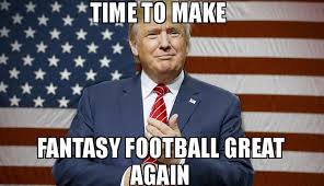 Let #DonaldTrump #makeyourffteamgreat again!  Step by Step!